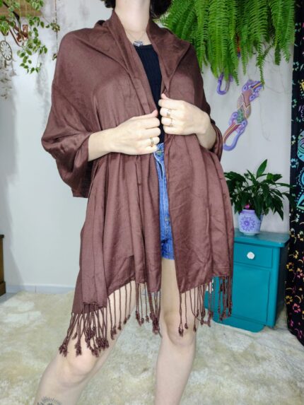 Echarpe Indiano Viscose Liso (03)