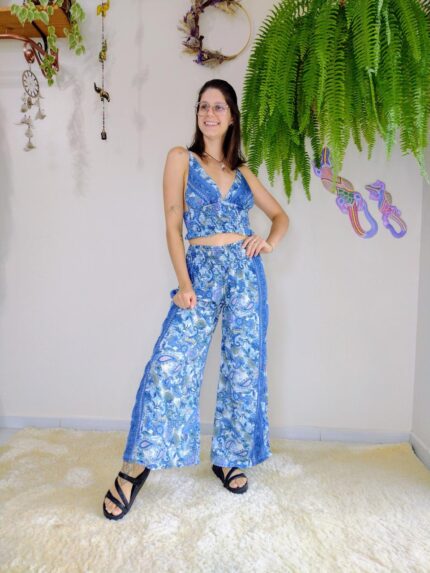 Conjunto Seda Indiana Carmem ( 2 )