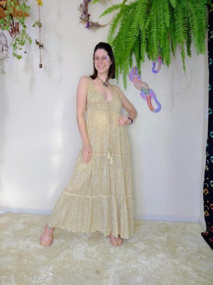 Vestido Indiano Viscose Eudora ( A )